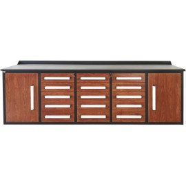 Steelman 10' armoire de rangement avec établi (15 tiroirs & 2 cabinets)