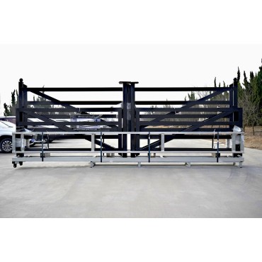 Greatbear Barrière d'allée en métal pour ferme 20 pi TM18-NCB